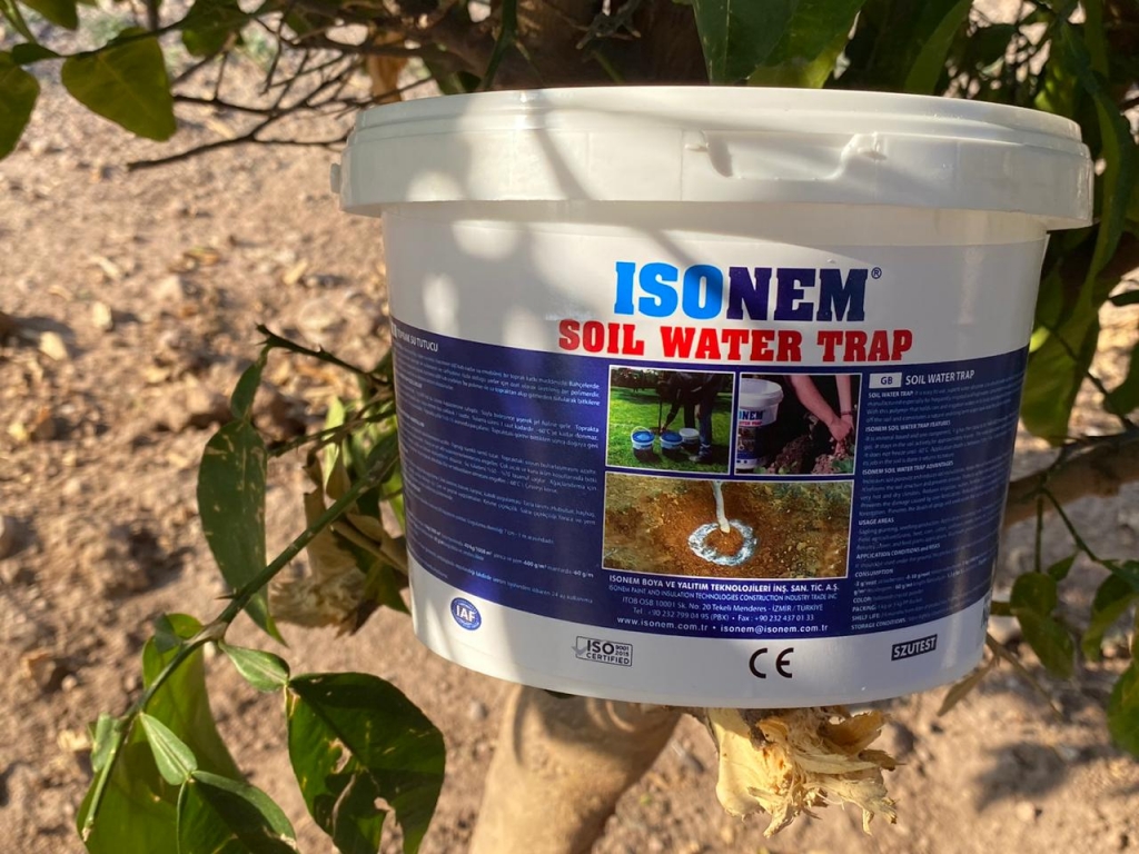 ISONEM SOIL WATER TRAP Application Photos